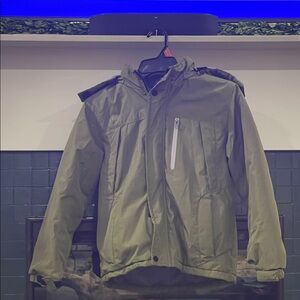 Boy’s Green Lined Coat